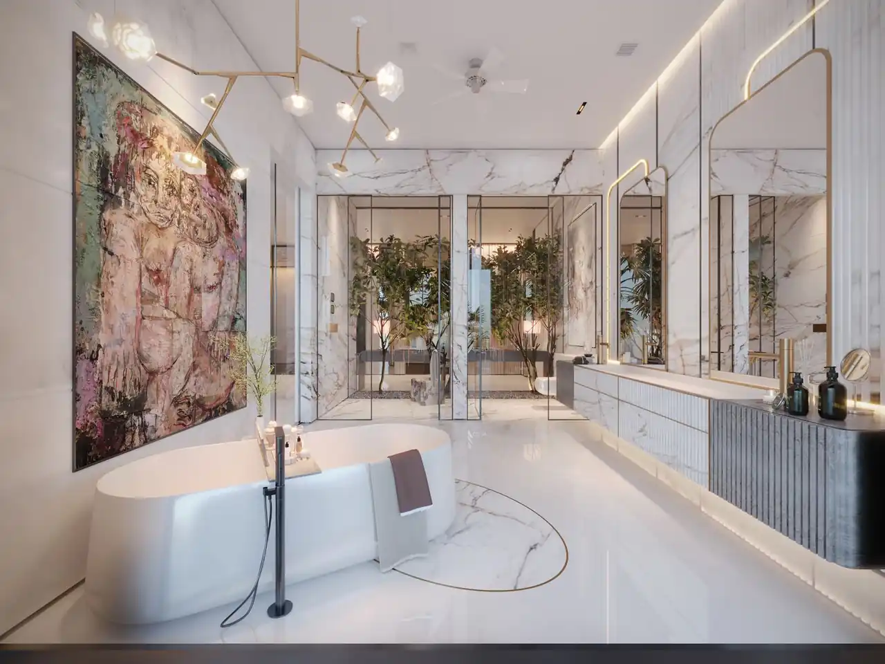 Moderna oprema Executive apartmaja